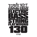 CORDE DE BASS FLATWOUND À L'UNITÉ .130 ERNIE BALL