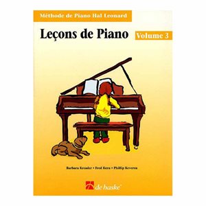 LIVRE LEÇONS DE PIANO VOL. 4 HAL LEONARD