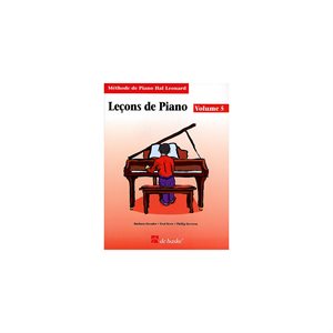 LIVRE LEÇONS DE PIANO VOL. 5 HAL LEONARD