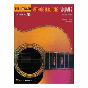 LIVRE DE GUITARE VOL. 2 A / CD HAL LEONARD