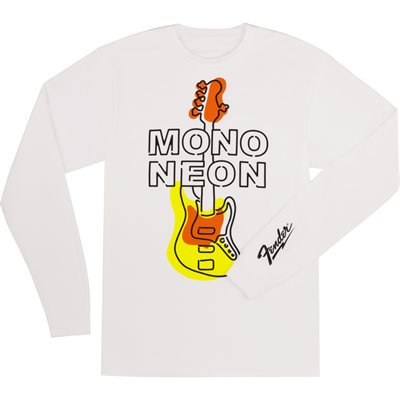 CHANDAIL M MONO NEON GEO BASS BLANC FENDER