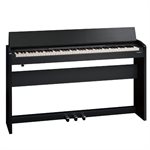 PIANO ÉLECTRIQUE AVEC BASE ET PÉDALE NOIR ROLAND