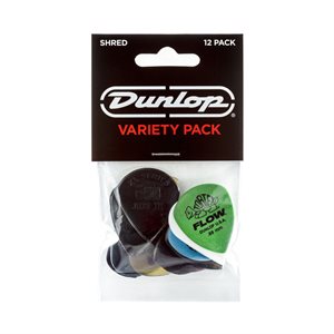 SAC DE PICK (12) DE GUITARE POUR SHRED MIX PACK DUNLOP